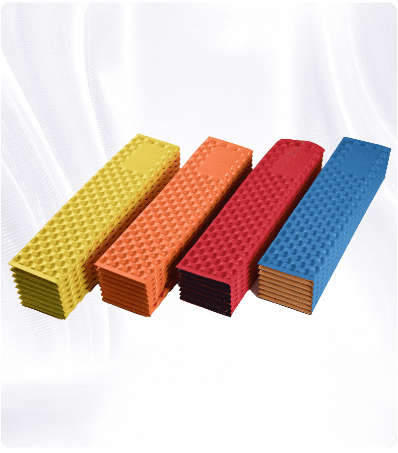 Yellow Folding Yoga Mat